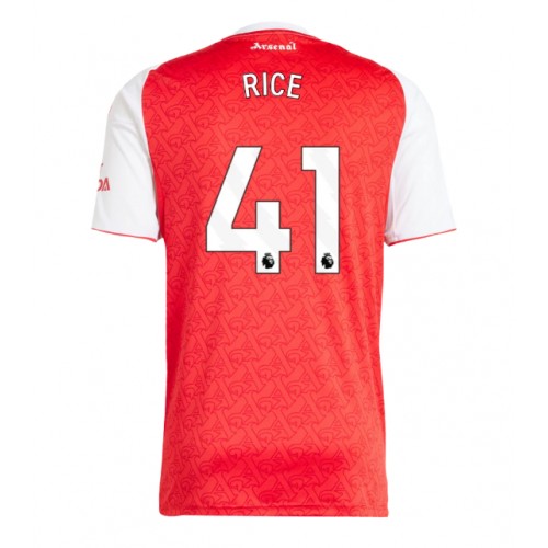 Arsenal Declan Rice #41 Primera Equipación 2025-26 Manga Corta